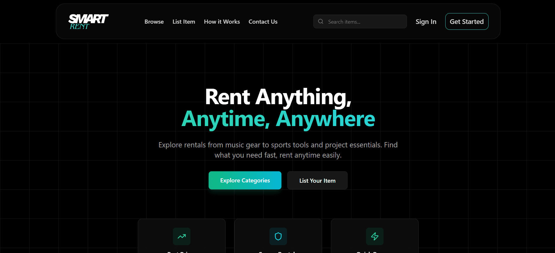 RentSmart Application Platform